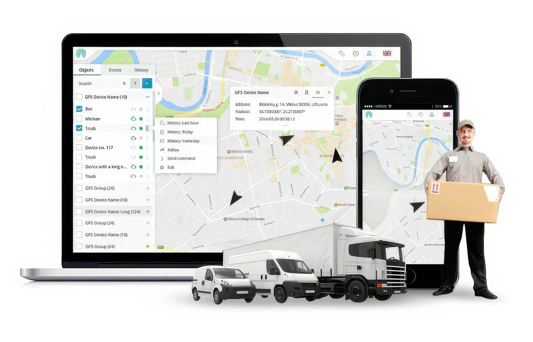 How GPS Asset Tracking Devices Revolutionise Commercial Fleet Management - Track Vision Tech Shop