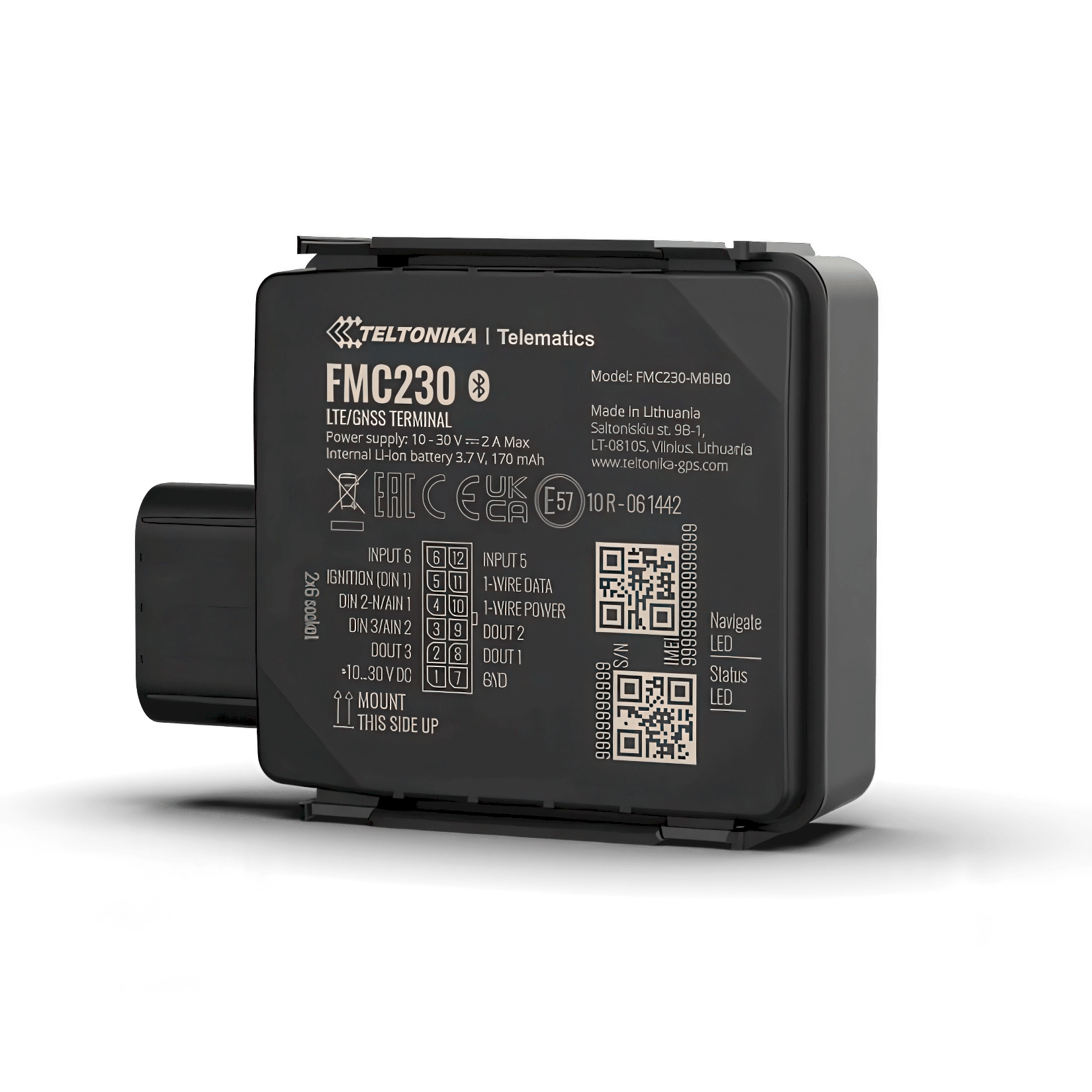 TELTONIKA GPS Tracker FMC230 4G - Track Vision Tech Shop